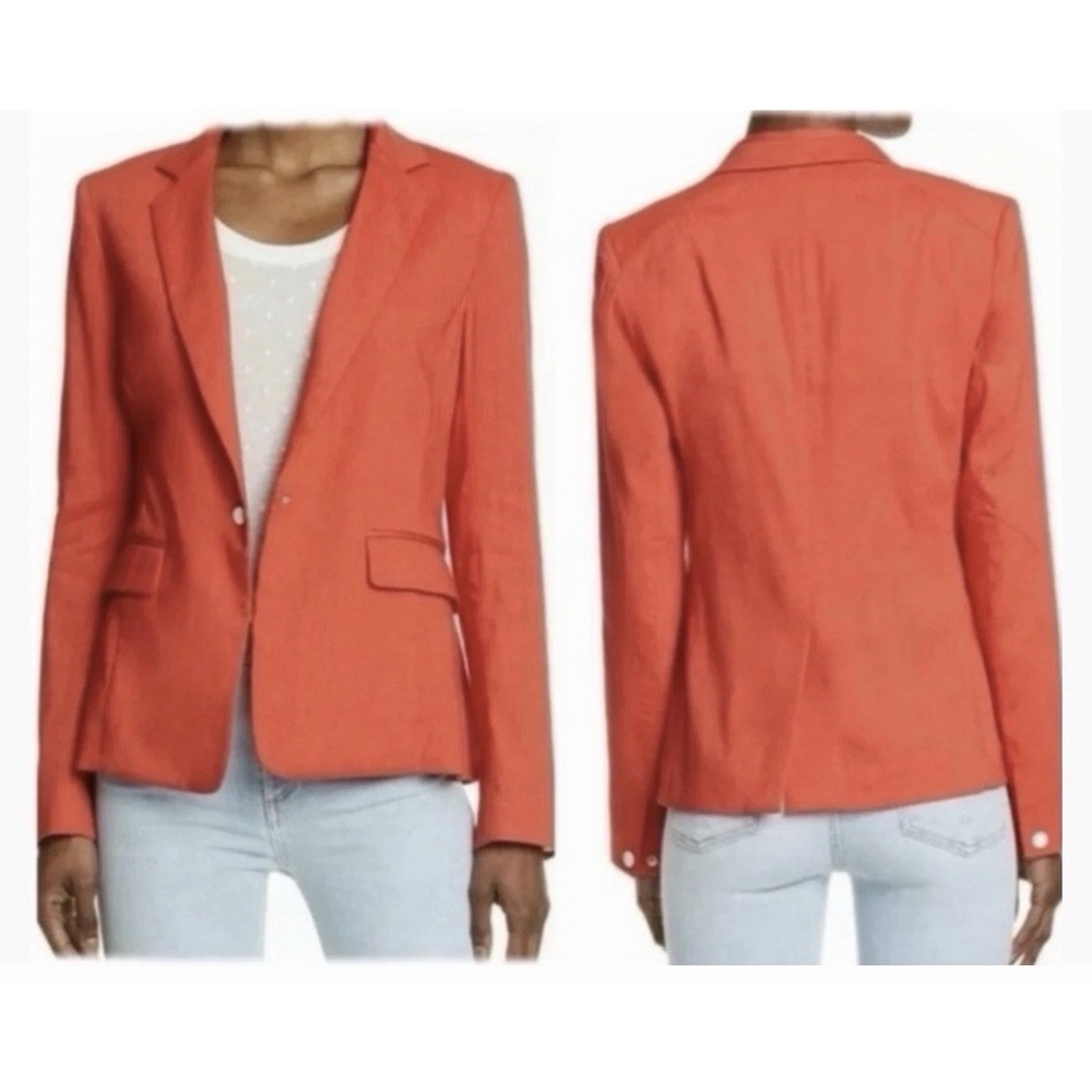 RAG & BONE Winona Sunburst Sz 8 Blazer Jacket Single Button Colorful Classic EUC